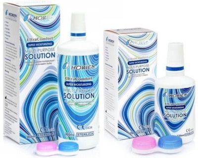 PŁYN DO SOCZEWEK HORIEN ULTRA COMFORT 360ML + 120ML