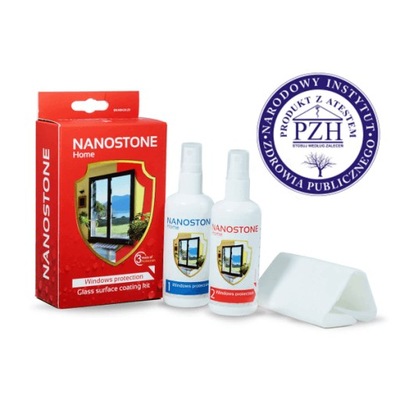 Zestaw Nanostone Glass Home do okien