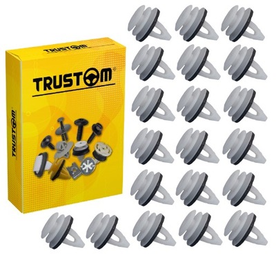 20x кліпса штифт оббивка двері do mini f54 f55 f56 f60 r53 r55 r56 r60 61 фото №1