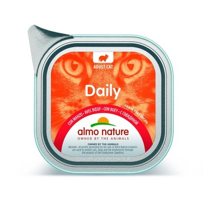Almo Nature Daily kot z wołowiną 100g