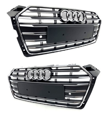 Audi s5 a5 b9 8w6 s-line 2016-2019 решётка радиатора решётка радиатора фото №1