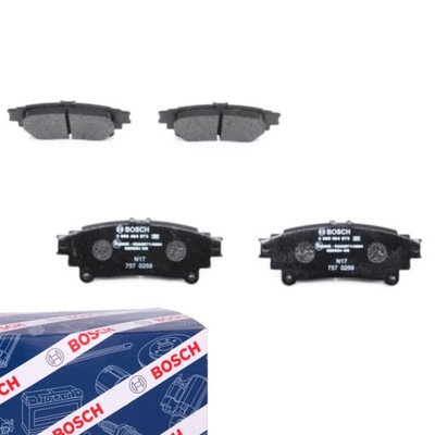 Bosch 986 494 873 набор тормозных колодок тормозных, тормоза дисковые фото №1