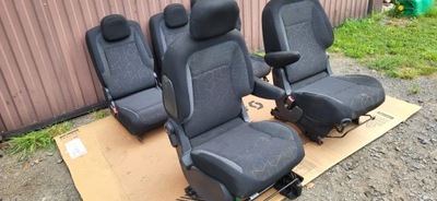 Partner ii berlingo ii сидіння заднє сидіння kpl фото №1