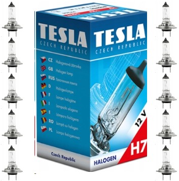 JUEGO ZAROWEK TESLA H7 55W 10 PIEZAS  