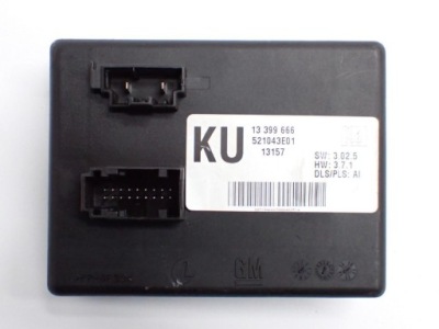 Модуль блок управления света 13399666 opel insignia a 13r фото №1