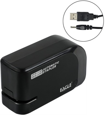 Zszywacz elektryczny biurowy do 15 kartek EG-1610 USB LUB BATERIE