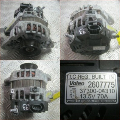 Генератор 37300-04310 hyundai kia фото №1