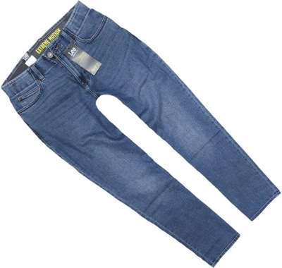 LEE STRAIGHT FIT XM spodnie jeansowe GENERAL proste W33 L32
