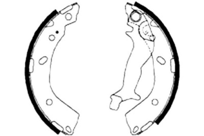 Metelli гальмівні колодки гальмівні hyundai getz 02- фото №1