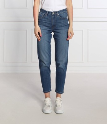 TOMMY HILFIGER jeansy | Mom Fit granatowe