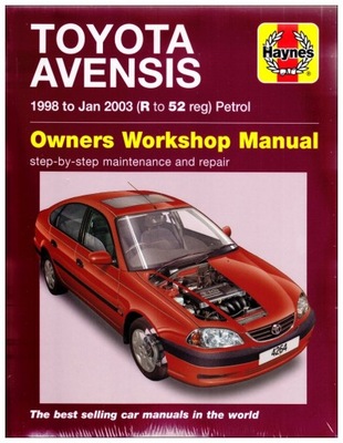 TOYOTA AVENSIS T22 (1998-2003) MANUAL REPARACIÓN HAYNES 24H  