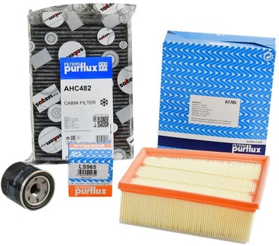 Purflux набір фільтрів renault espace v 2.0 tce фото №1