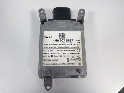 Audi s8 plus a8 4h0 d4 lift 15-17 датчик перемикання поперечина руху радар лівий задня фото №1