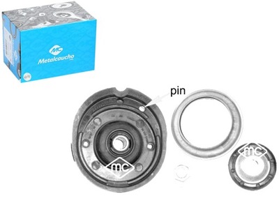 Кронштейн амортизатора citroen c3 c2 правый metalcaucho фото №1