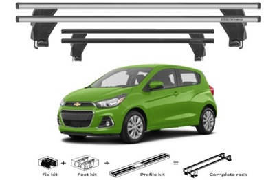 MALETERO DE TECHO ALUMINIO CHEVROLET SPARK (M400) MODELO DE 2016>  