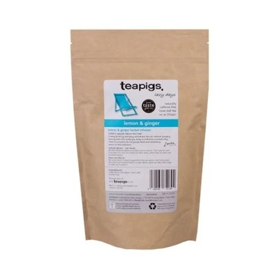 Teapigs Lemon And Ginger Herbata Sypana 200g