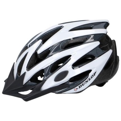 Kask Rowerowy MTB Dunlop rozmiar S Biało-czarny