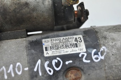 Subaru legacy 2007 стартер фото №1