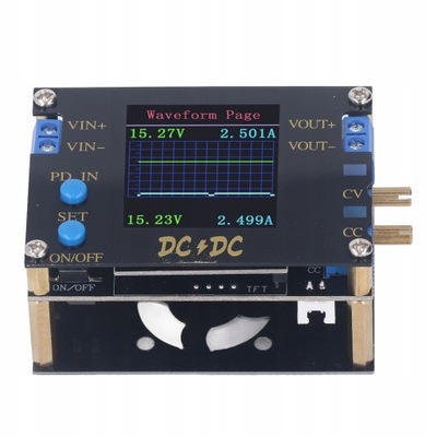 DC Buck Boost Converter Regulowane napięcie CC CV