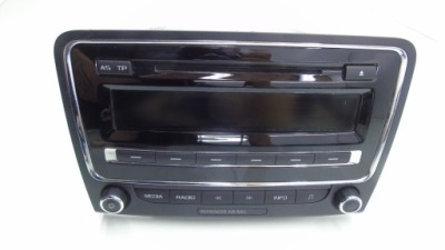 Радио cd skoda superb ii lift 3t0035161k фото №1