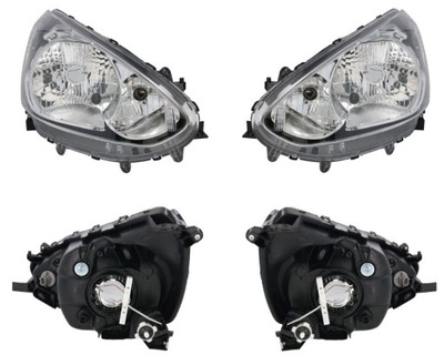 Фара лампа mitsubishi space star 14- l+p tyc фото №1