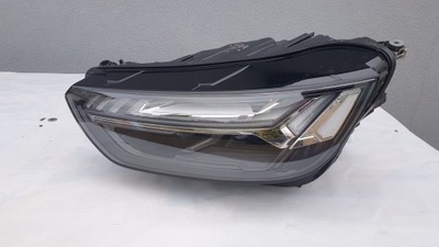 Лампа левая перед передняя audi q5 lift 80a 20- full led matrix комплектная фото №1