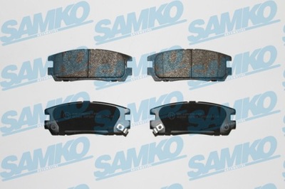 КОЛОДКИ ТОРМОЗНЫЕ SAMKO 5SP524