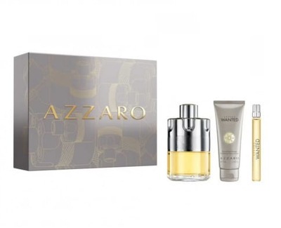 Azzaro WANTED edt 100ml edt 10ml SG 75ml zestaw