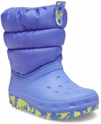 BUTY DZIECIĘCE CROCS ŚNIEGOWCE ZIMOWE OCIEPLANE R.27-28