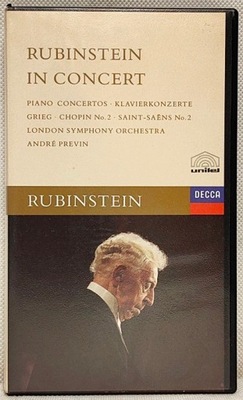 Rubinstein in Concert. Kaseta VHS
