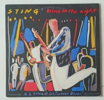 STING - Bring On The Night 1st UK Pr VG+ 2Lp