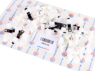 Набор клипсы крепление накладки наружных mercedes-benz w124 84-96 r. фото №1