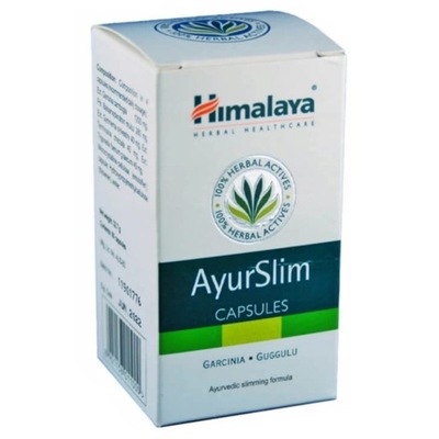 HIMALAYA AYURSLIM 60 kap. ZIOŁOWY SPALACZ TŁUSZCZU