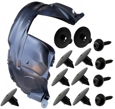 Dacia duster 2010-2017 подкрылок клипсы перед правый фото №1