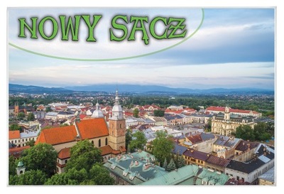 Magnesy na lodówkę miasta - NOWY SĄCZ