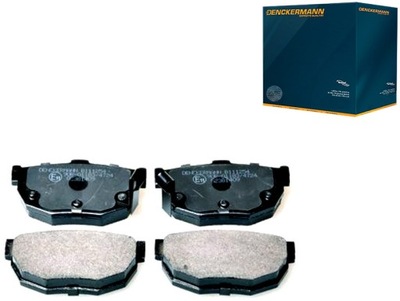 Гальмівні колодки гальмівні задня kia cerato 04- denckermann фото №1