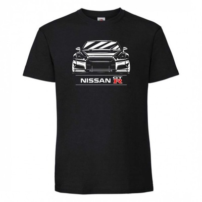 KOSZULKA T-shirt nadrukiem Nissan Skyline R35 GT-R 