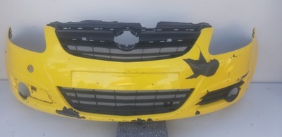 Opel corsa d бампер передній решітка радіатора решітка oryg! фото №1