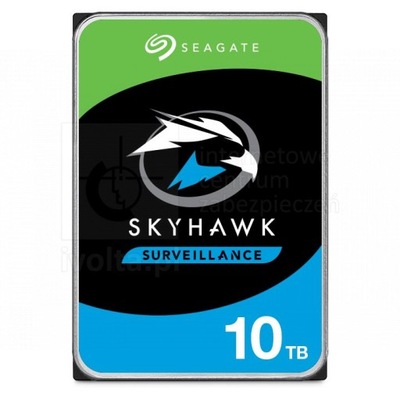 Dysk twardy Seagate SkyHawk AI 10TB ST10000VE001
