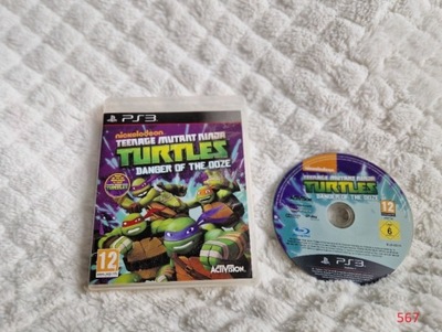 Teenage Mutant Ninja Turtles Danger of the Ooze 9/10 ENG PS3