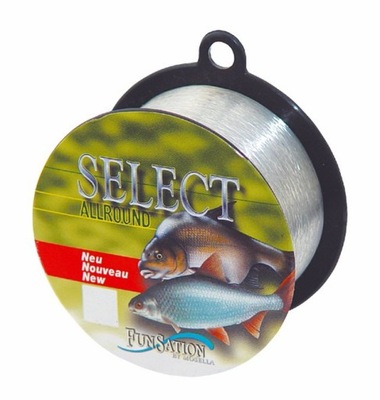 Żyłka Biała ryba 0,18mm 500m Mosella Select