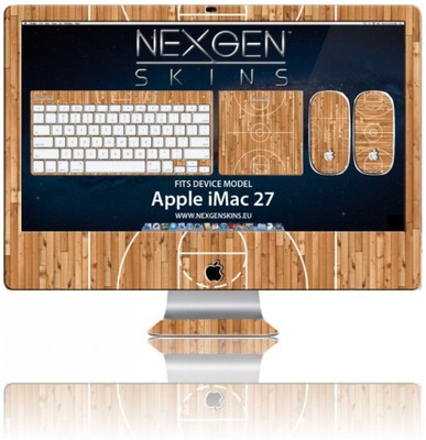 Nexgen Skins - Zestaw skórek na obudowę z efektem 3D iMac 27"