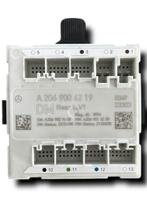 Mercedes benz w206 модуль двері лівий задня a2069006219 фото №1