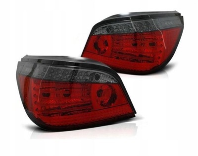 ФОНАРІ DIODOWE BMW E60 07-10 RED SMOKE LED (СВІТЛОДІОД) DTS РЕСТАЙЛ