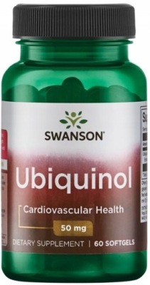 Swanson Ubichinol 50mg 60 kapsułek miękkich