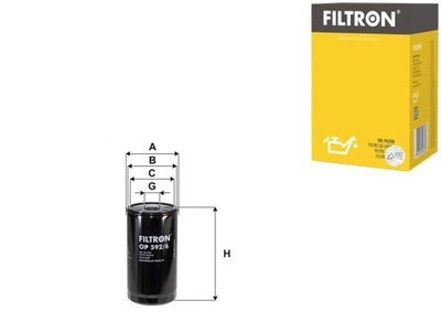 FILTRO ACEITES IVECO CITYCLASS EUROSTAR EUROTECH MH EUROTECH MP  