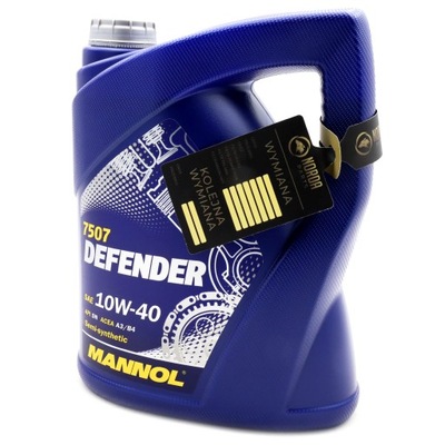 OIEJ VARIKLIO MANNOL DEFENDER 10W40 7507 5L 