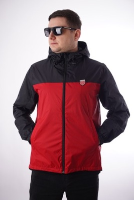 KURTKA PROSTO WINDRUNNER RED S