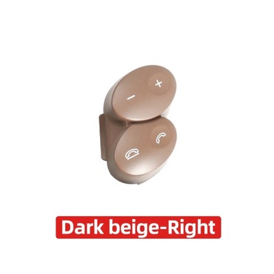 RIGHT DARK BEIGEFOR MERCEDES W211 W219 BOTONES DIRECCIÓN VOLANTE DE ACOPLAMIENTO  