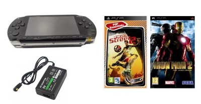 Konsola Sony PSP Fat (Classic) 2 gry ładowarka 16gb